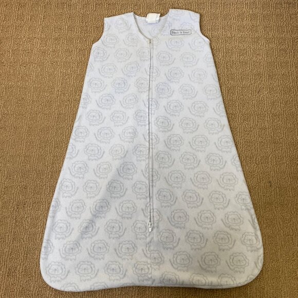 Halo Sleepsack Infant 6 12 Months 16-24 lbs Lion White Gray flaw - Picture 1 of 6
